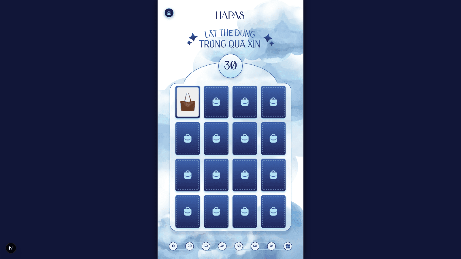 Mini Game HAPAS – Lật Thẻ Đúng Trúng Quà Xịn ảnh 2