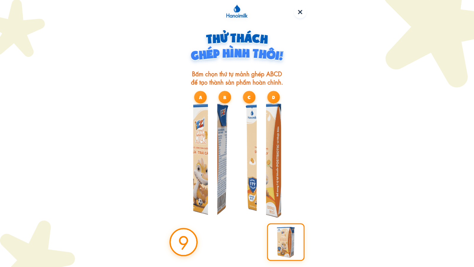 Mini Game Hanoimilk – Thử tài tinh mắt ảnh 3